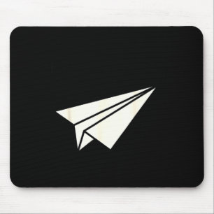 I can land a plane funny paper airplane joke  mouse pad