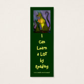 I Can Learn (dragon) bookmark (Back)