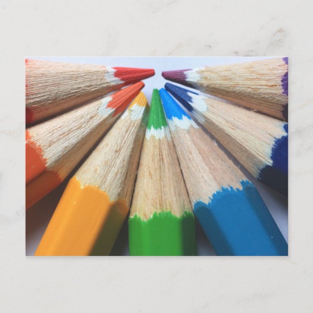 I can make a rainbow postcard (Front)