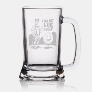 I Can Not Lie I Golf Perfect Funny Gift Etched Stein