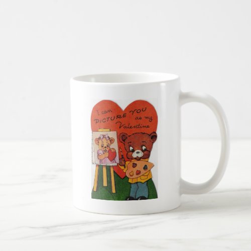 I Can Picture You As My Valentine Coffee Mug