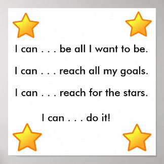 I can... poster