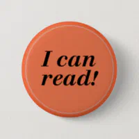 I can Read -Reader/Student/Kindergarten Button