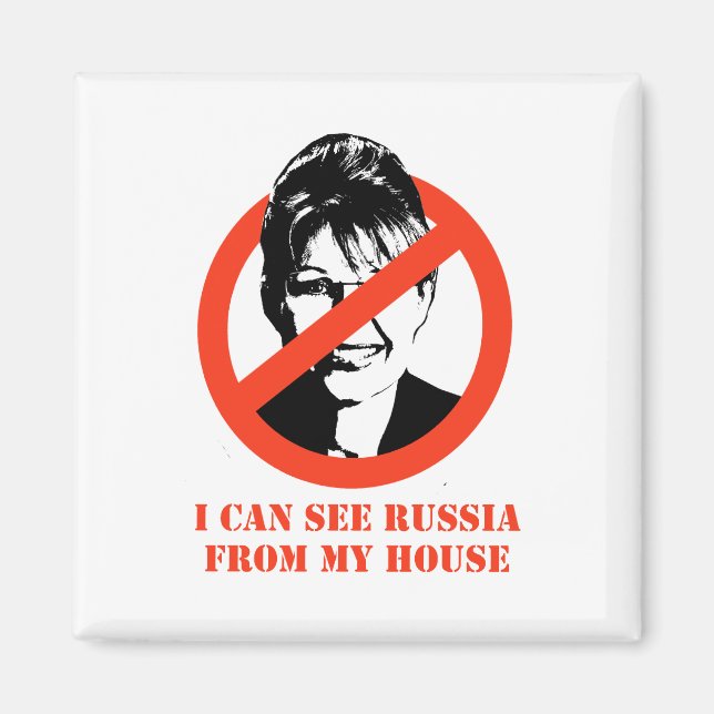 I can see Russia from my house Magnet (Front)