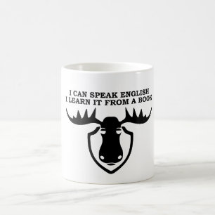 I Can Speak English - I Learn It From A Book Coffee Mug