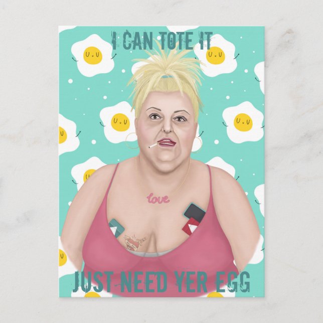 I Can Tote It Postcard (Front)