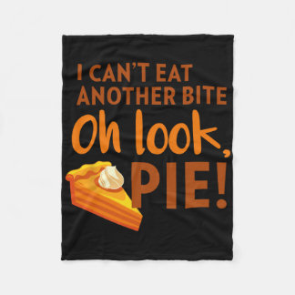 I Can't Eat Another Bite  Fleece Blanket