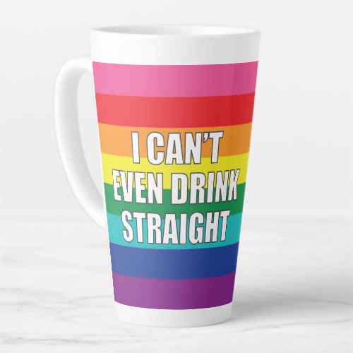 I CANT EVEN DRINK STRAIGHT  MAGIC MUG