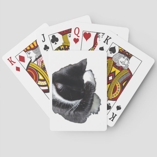 I Can't Even Right Meow Poker Cards (Back)