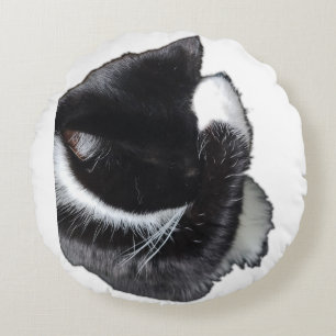I Can't Even Right Meow Round Pillow