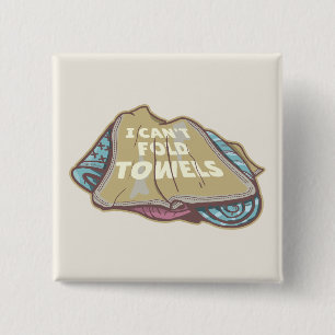 I can't fold towels funny laundry day button