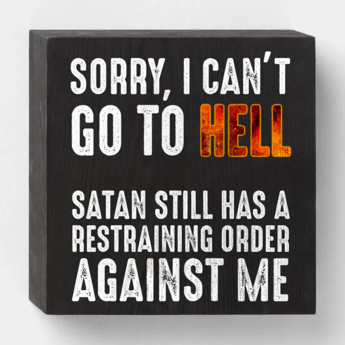 Satan restraining