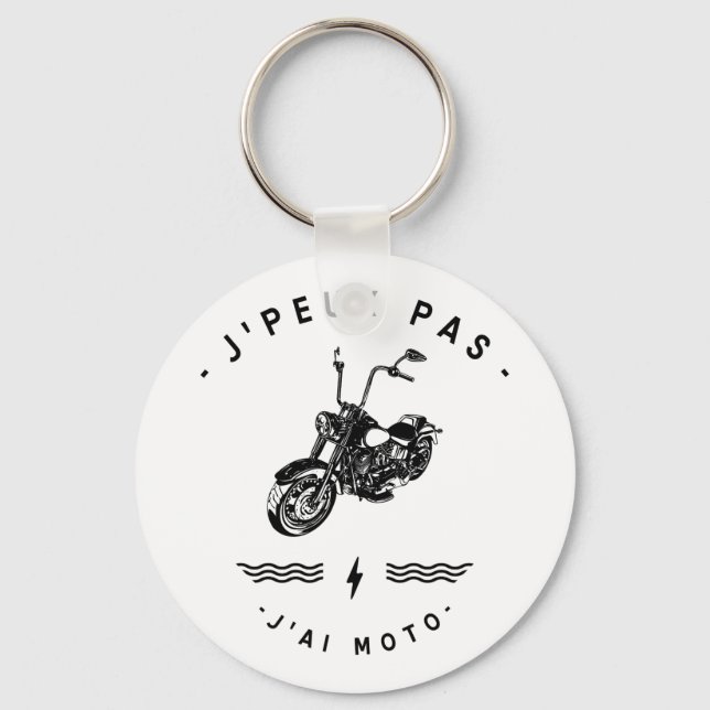 I can't have a motorcycle keychain (Front)