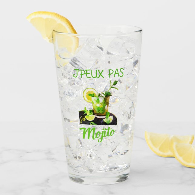 i can't have mojito glass (Front Ice)