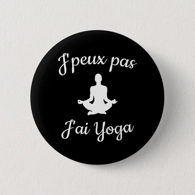 I can't have yoga button (Front)