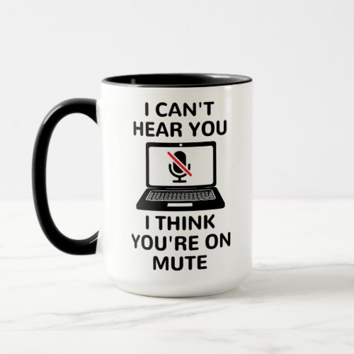 I cant hear you I think youre on mute Mug