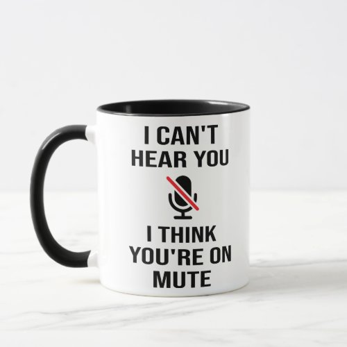 I cant hear you I think youre on mute Mug