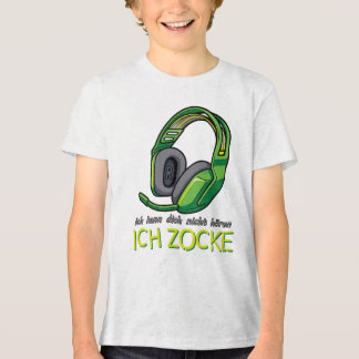 I can't hear you, I ZOCKE - Green Tri-Blend Shirt