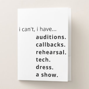 I can't, I have... folder