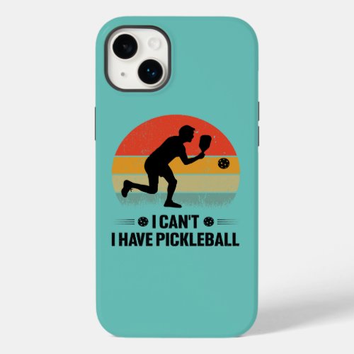 I cant I have pickleball Pickleball Lover Case_Mate iPhone 14 Plus Case