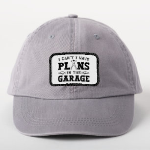 I Can't I Have Plans In The Garage Funny Mechanic Patch
