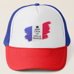 I Can't Keep Calm! I Support France Trucker Hat
