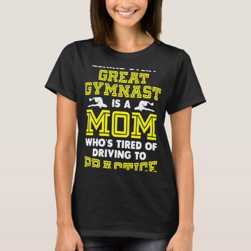 I Cant Keep Calm Im A Gymnastics Mom And Its Compe T_Shirt