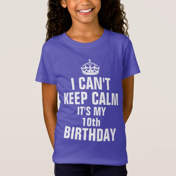 shirts for 10th birthday