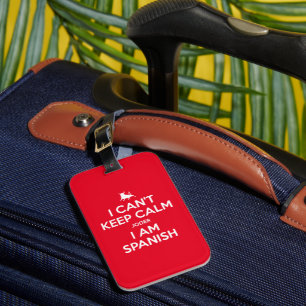 I Can't Keep Calm Luggage Tag