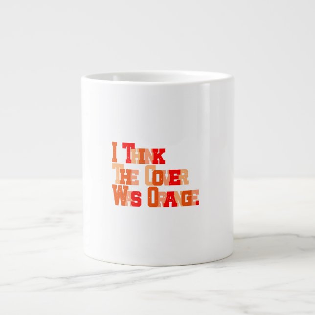 I Can't Remember the Title, But... Giant Coffee Mug (Front)