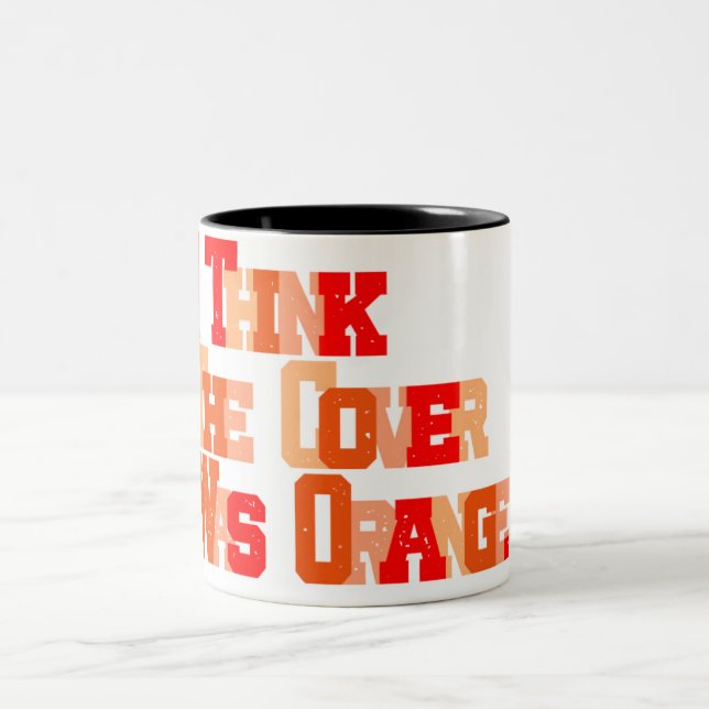 I Can't Remember the Title, But... Two-Tone Coffee Mug (Center)
