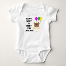 I CAN'T WAIT TO MEET YOU CHACHA BABY ANNOUNCEMENT 