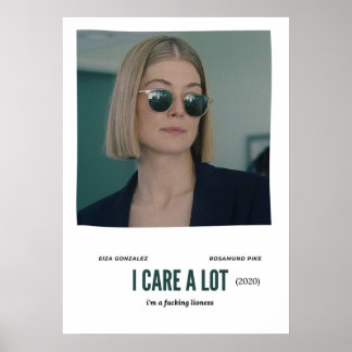 I care a lot rosamund pike poster