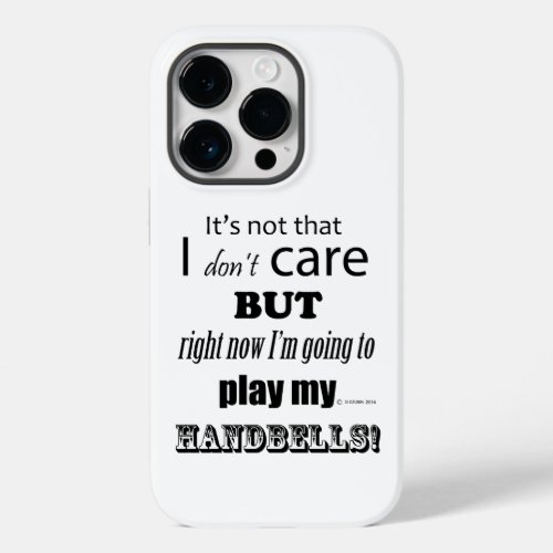 I Care Handbells Case_Mate iPhone Case