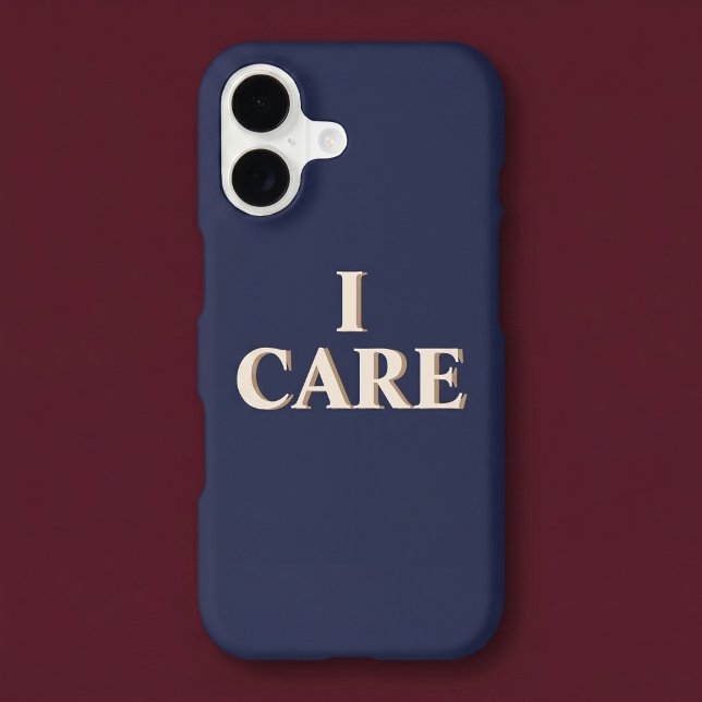 I CARE iPhone CASE (Creator Uploaded)