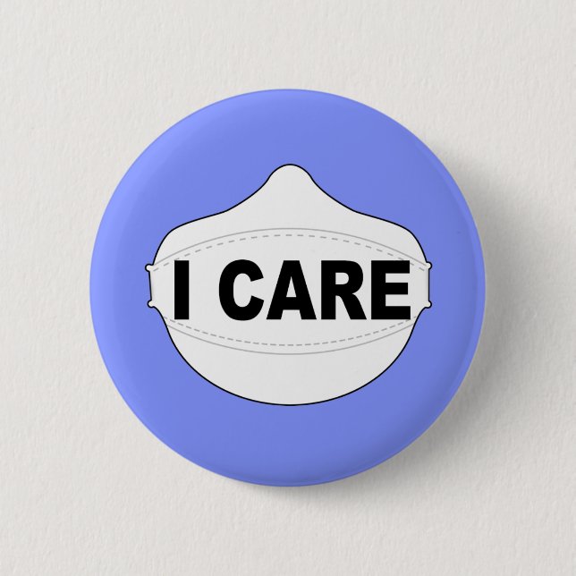 I care mask pin (Front)