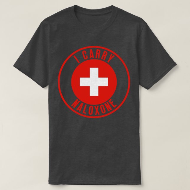 I carry naloxone 35 T-Shirt (Design Front)