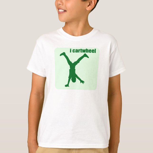 I Cartwheel Kids T-shirts (Front)