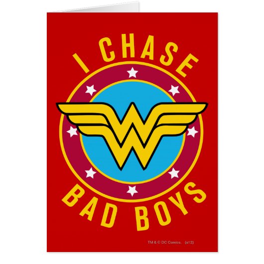 I Chase Bad Boys Cards (Front)