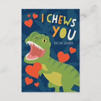 I Chews You! Classroom Valentine Invitation
