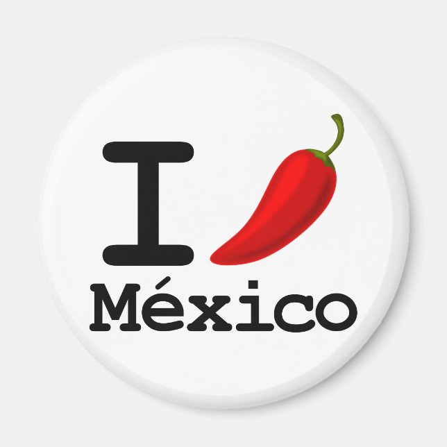 I Chili Mexico Magnet (Front)