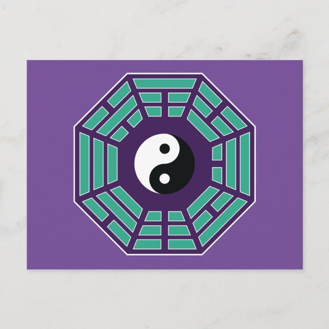 I Ching Yin Yang Postcard (Front)
