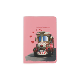 I choo-choose you passport holder