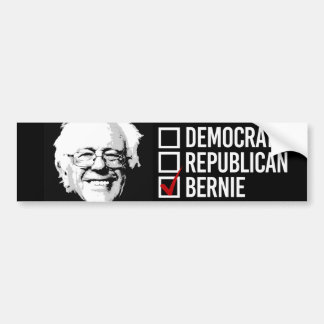 I Choose Bernie -- Bernie Sanders - .png Bumper Sticker
