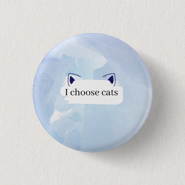 I choose cats button (Front)