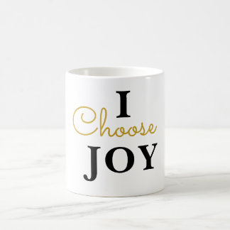 I Choose Joy Modern Minimalist Mug
