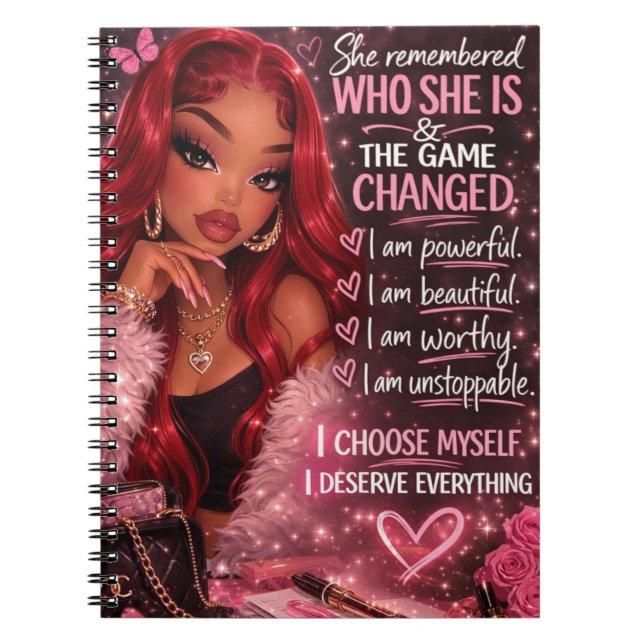 I Choose Myself Notebook (Front)