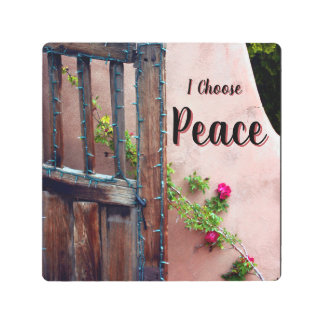I Choose Peace Metal Wall Art