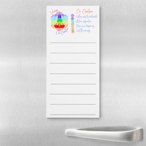 I Choose Series _ Co Creation To Do List woman  Magnetic Notepad