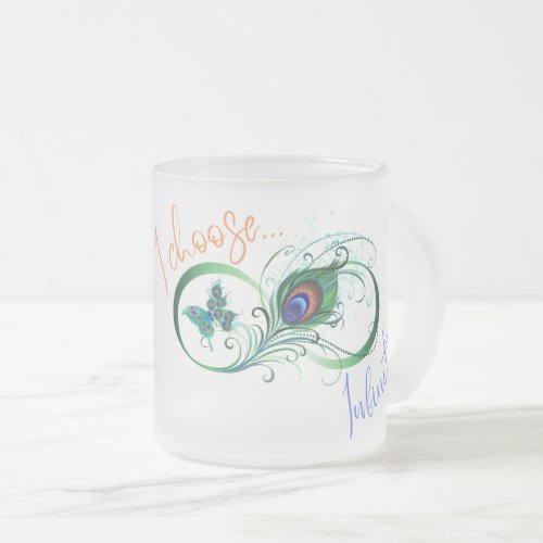 I Choose Series _ Infinity Frosted Mug